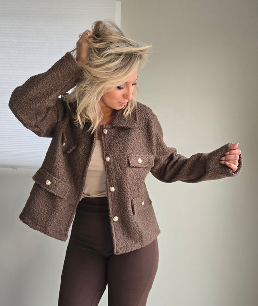 Veste GRAZIA Marron