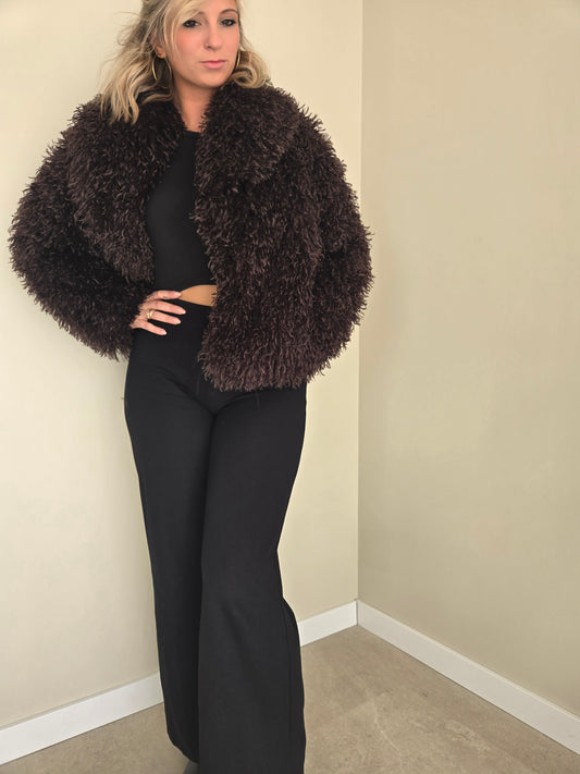 Fourrure BLIVIA Marron