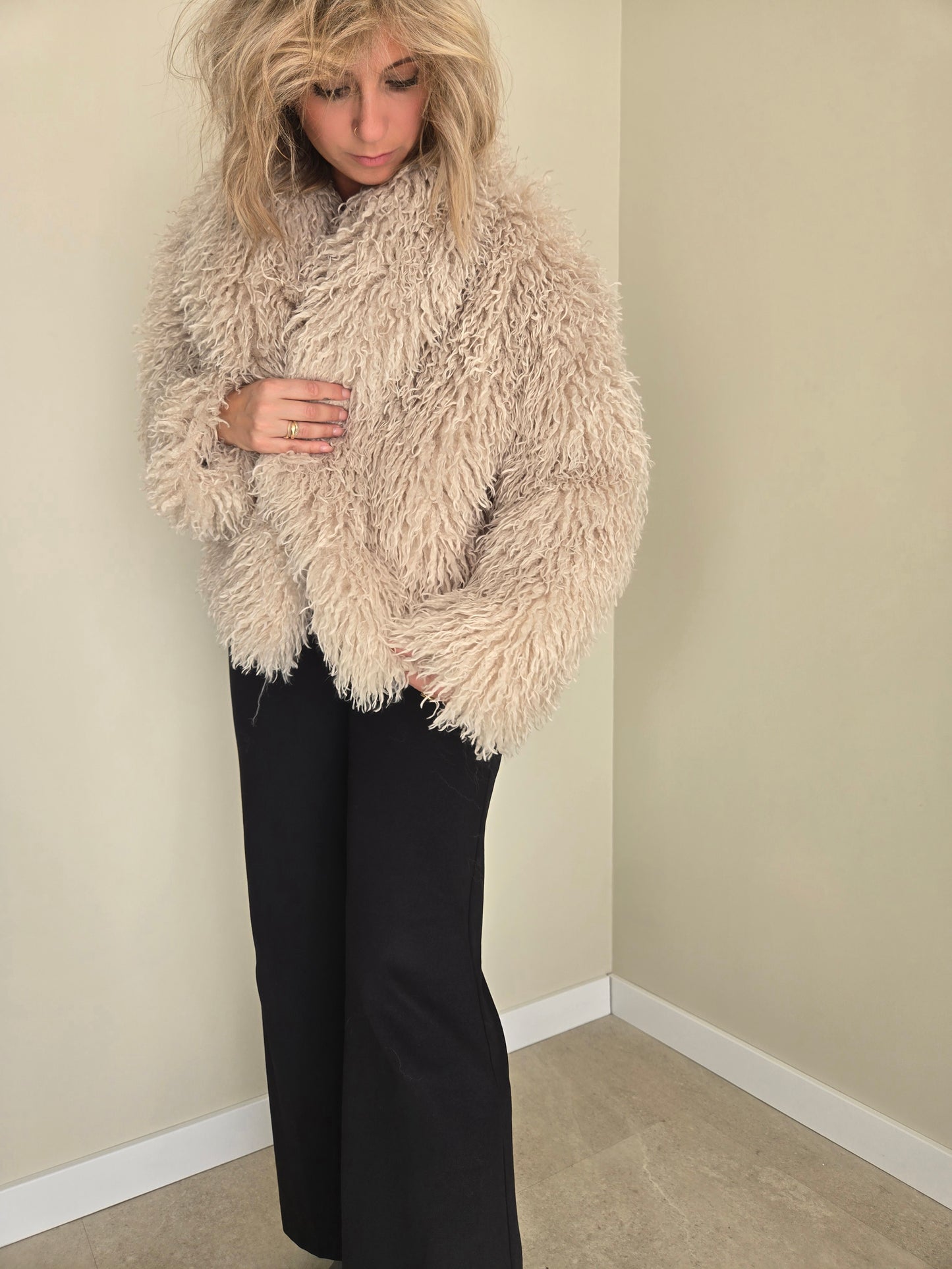 Fourrure BLIVIA Beige