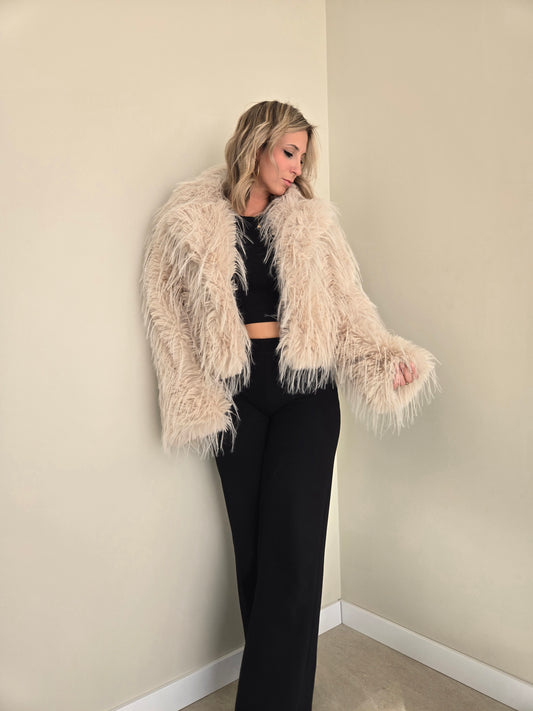 Fourrure EVA Beige