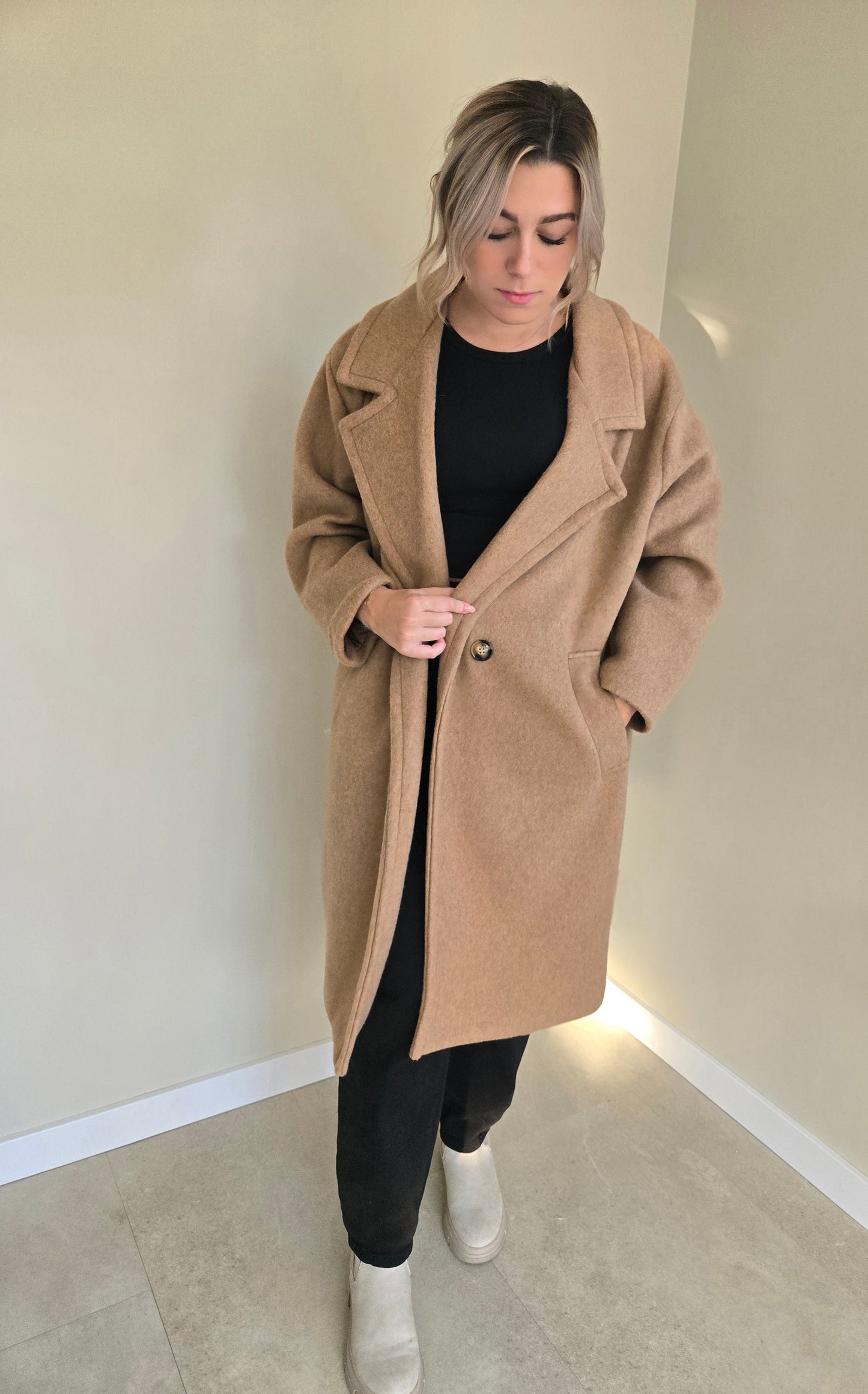 Manteau CAMILA Sable