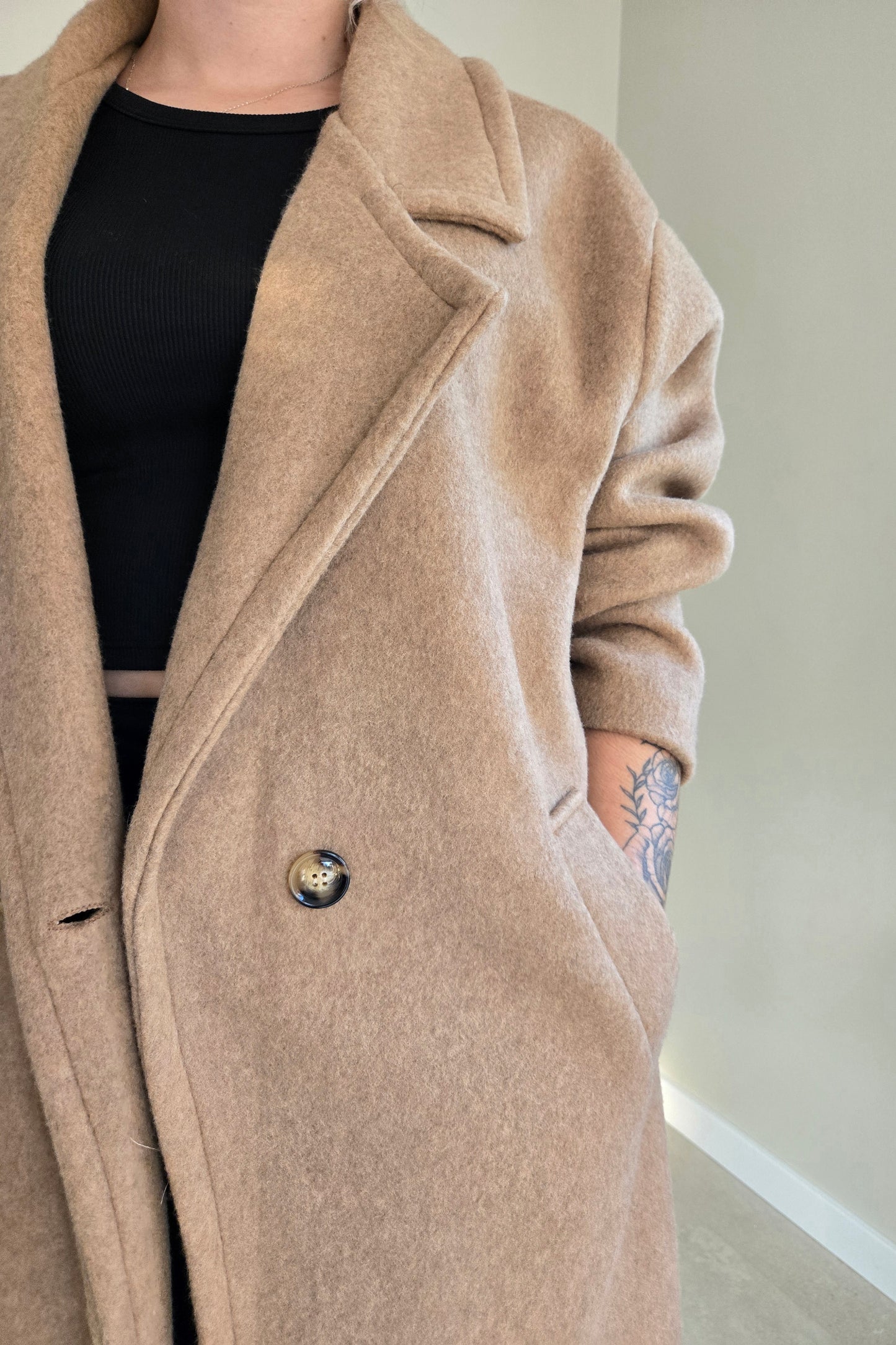 Manteau CAMILA Sable