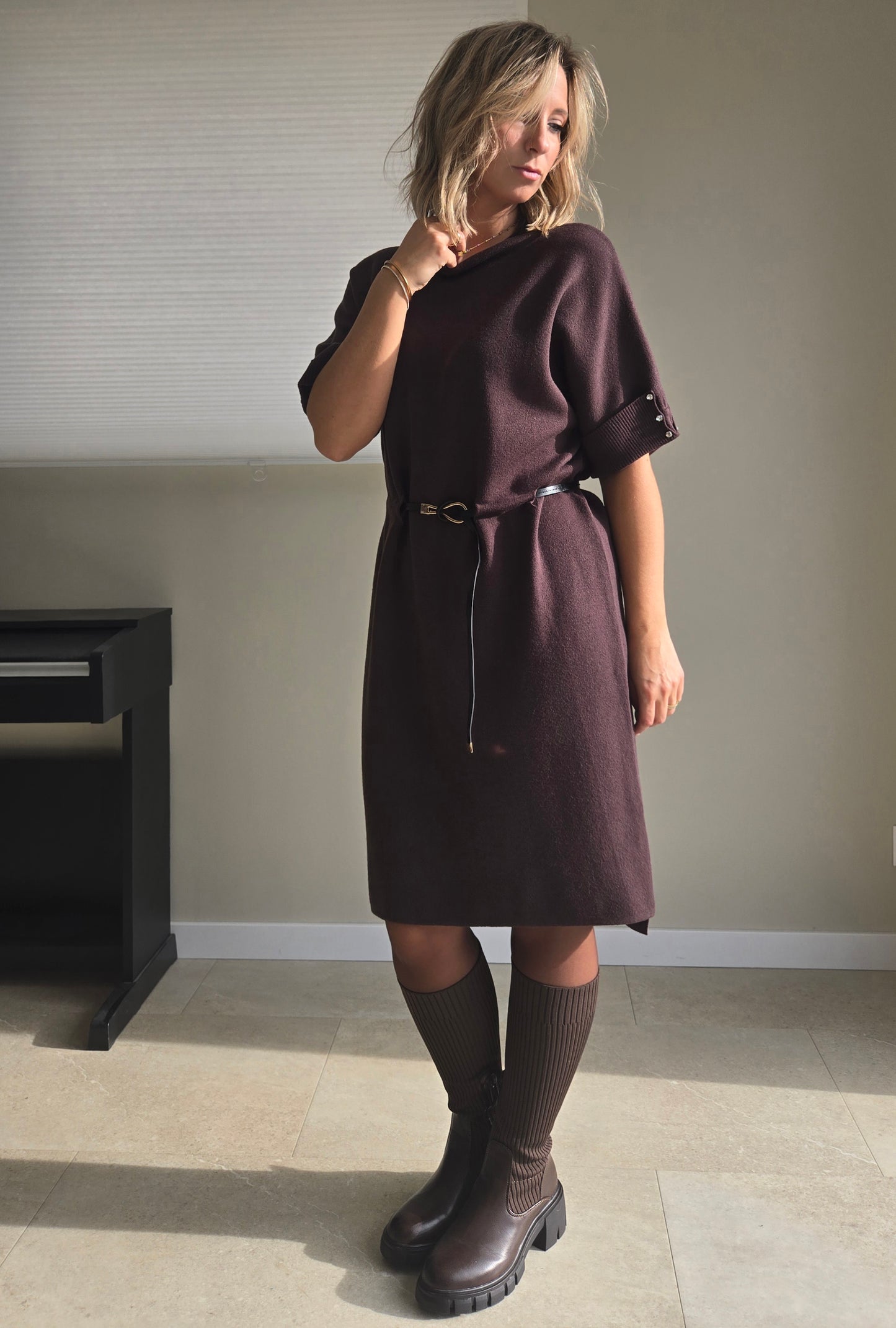 Robe ELORA Marron