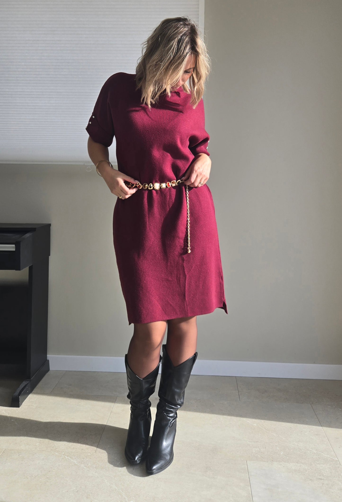 Robe ELORA Bordeaux
