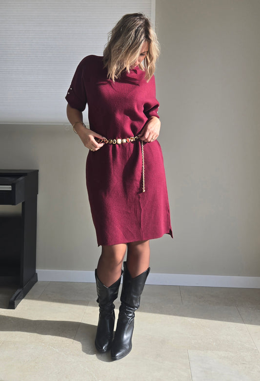 Robe ELORA Bordeaux