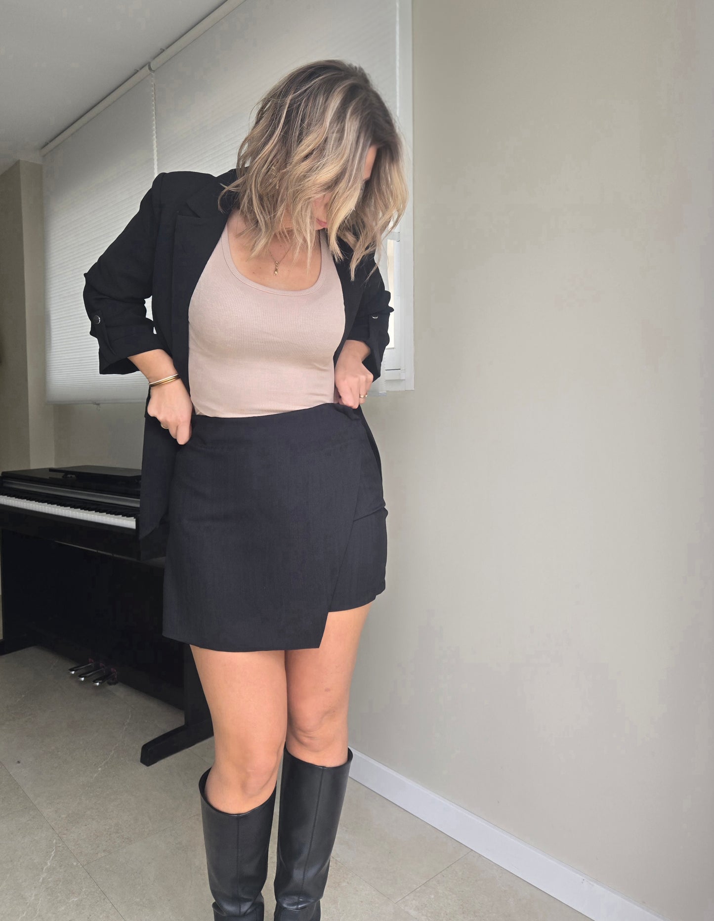 Jupe Short ALESSIA Noire