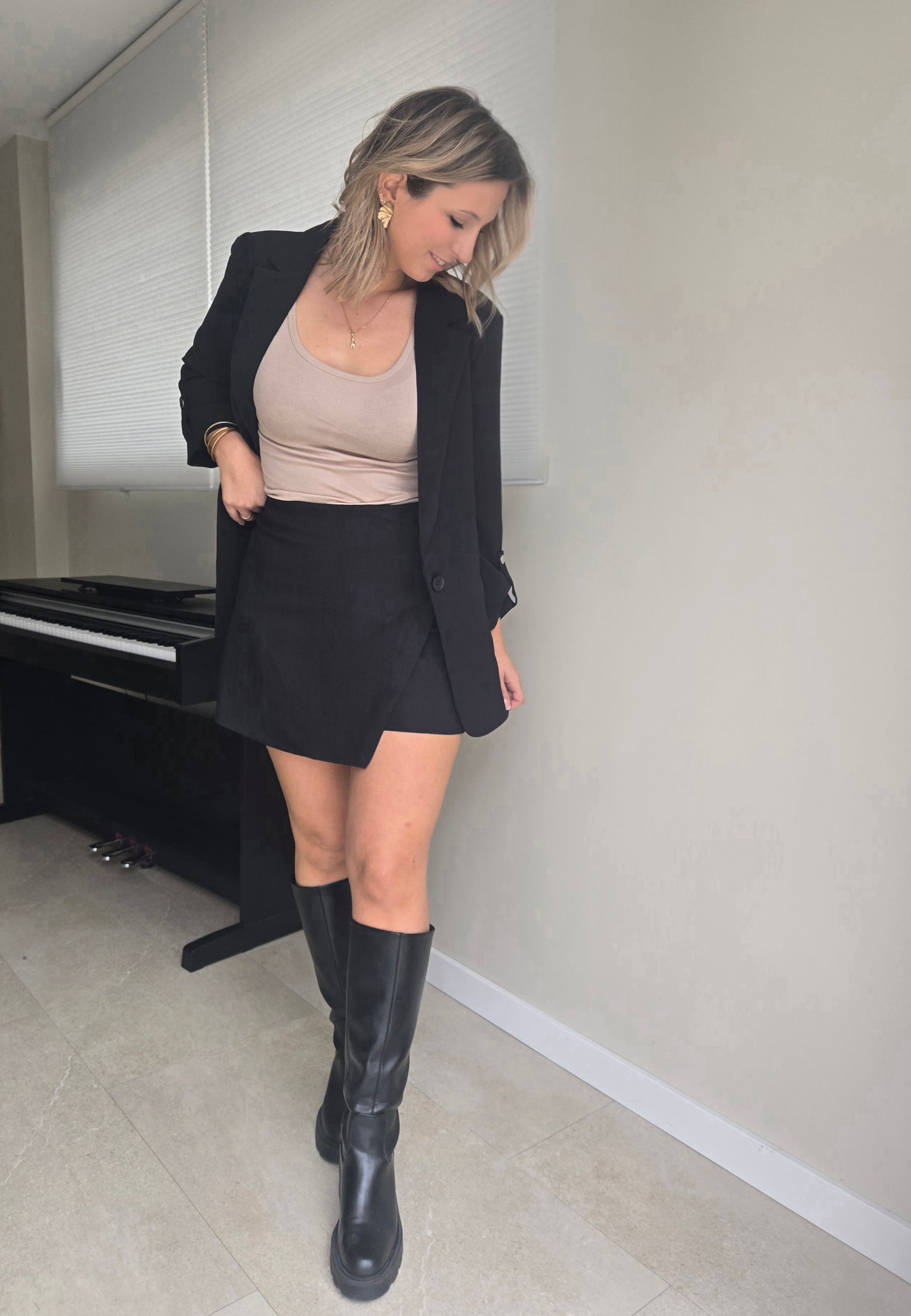 Jupe Short ALESSIA Noire