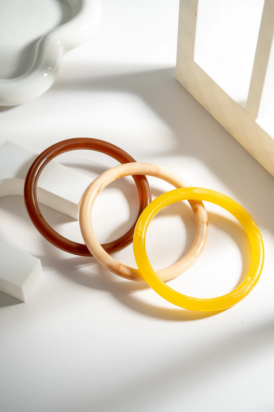 3 Joncs fin résine LINA